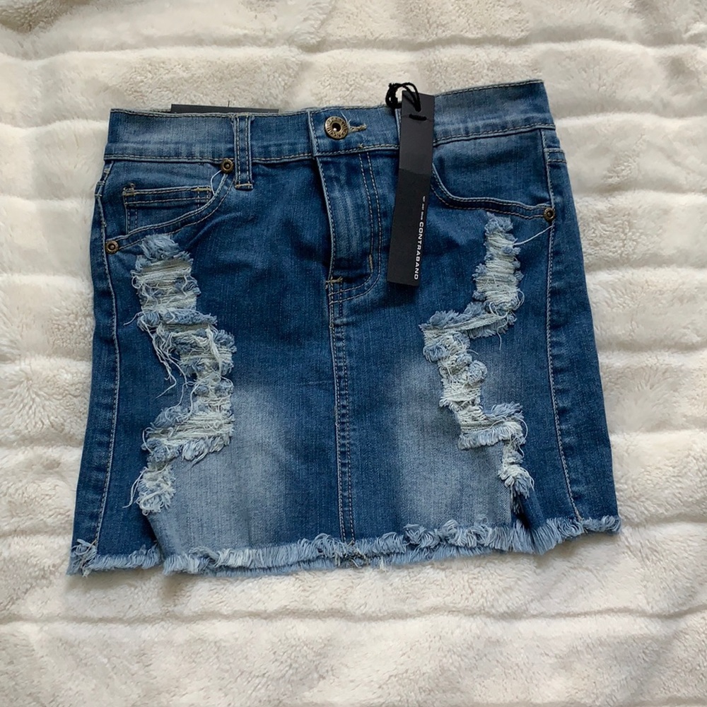 Denny’s girls denim skirt